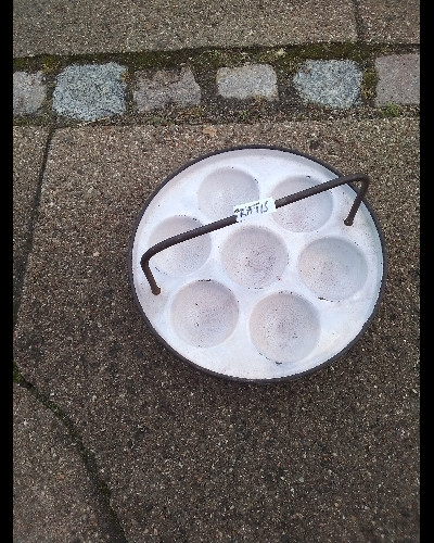 Ældgammel æbleskivepande