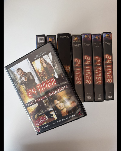 Alle sæsoner af 24 timer på DVD