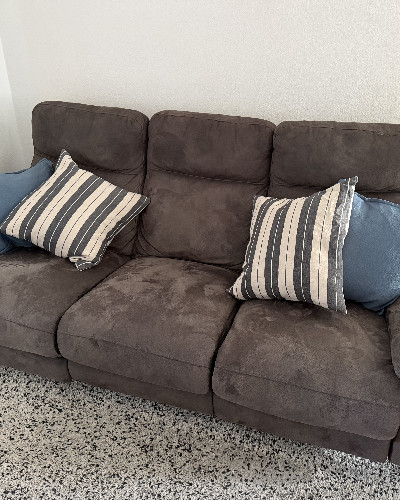 Elektrisk recliner sofa